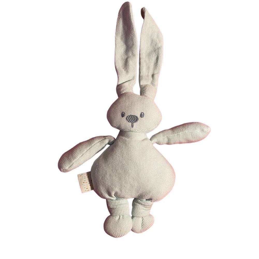 Nattou ￼rabbit Lapidou baby, soft, cuddly, light green lovey/plush ￼